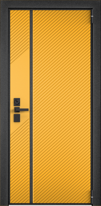 ULTIMATUM NEXT, Панель MDF с лакокрасочным покрытием, Lines-R, ЛКП Цитрус в Твери